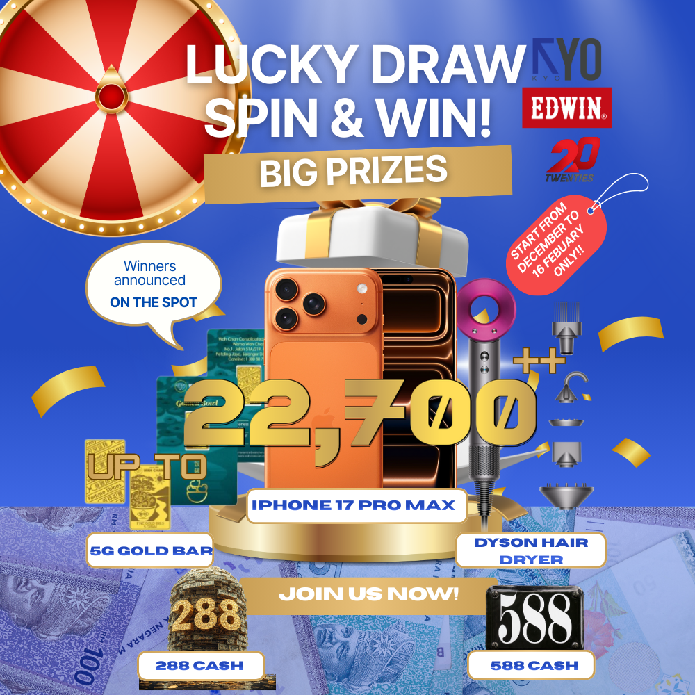 KYO Clothing Lucky Draw